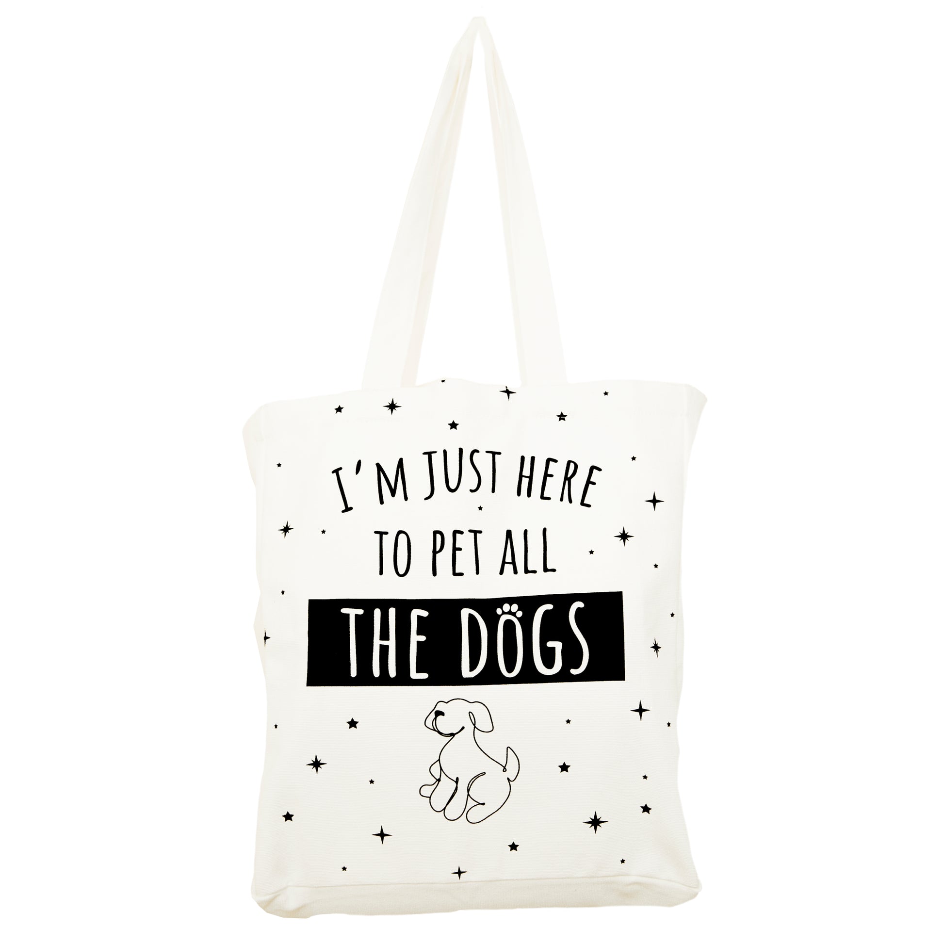 Black Tote Bag: Your Word
