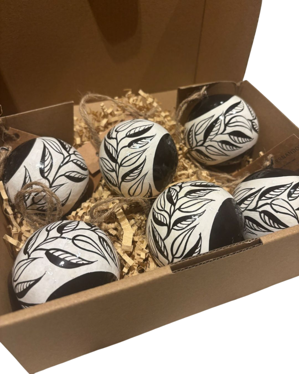 Hand-Painted Australian Botanical Set - Gumtree Garland, 6 pack