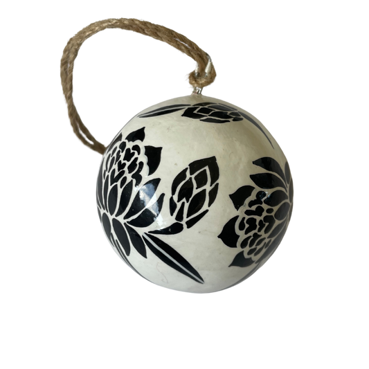 Hand-Painted Bauble - Waratah Bouquet (Single)